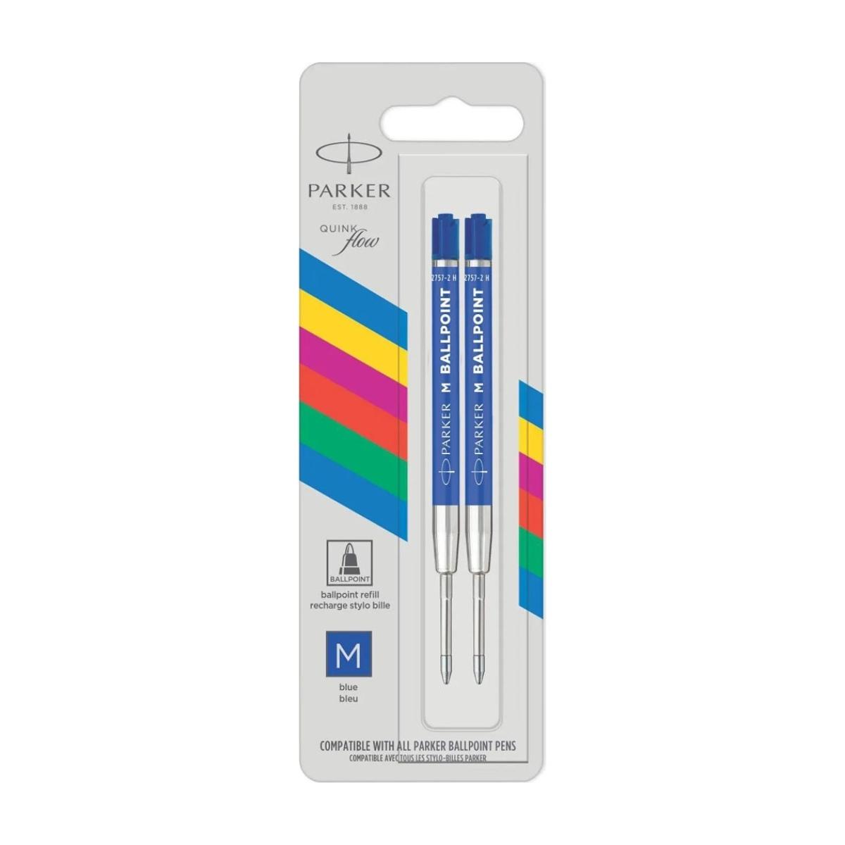 Blister 2 refil parker eco blu