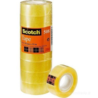 Nastro trasparente 508 3m mm.15x33 mt.