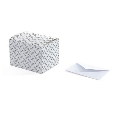 Solo buste opalina 9x14 bianco cf.100pz