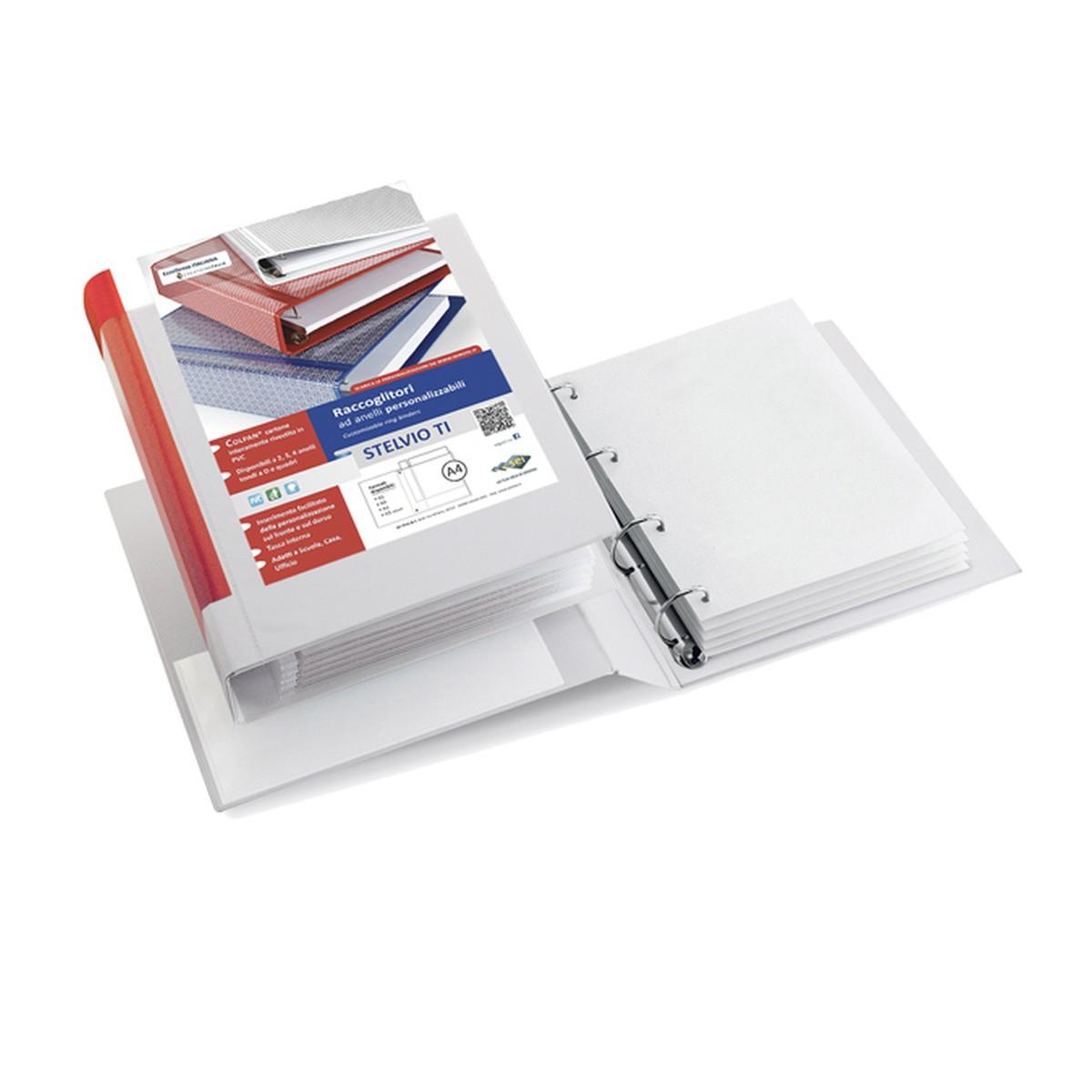 Raccoglitore stelvio ti 30 a4 4d bianco