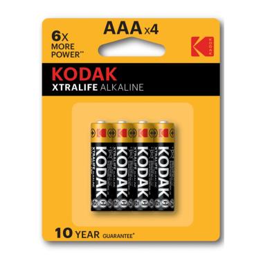 kod. batterie AAAX4 alkaline extralife 4 ministilo