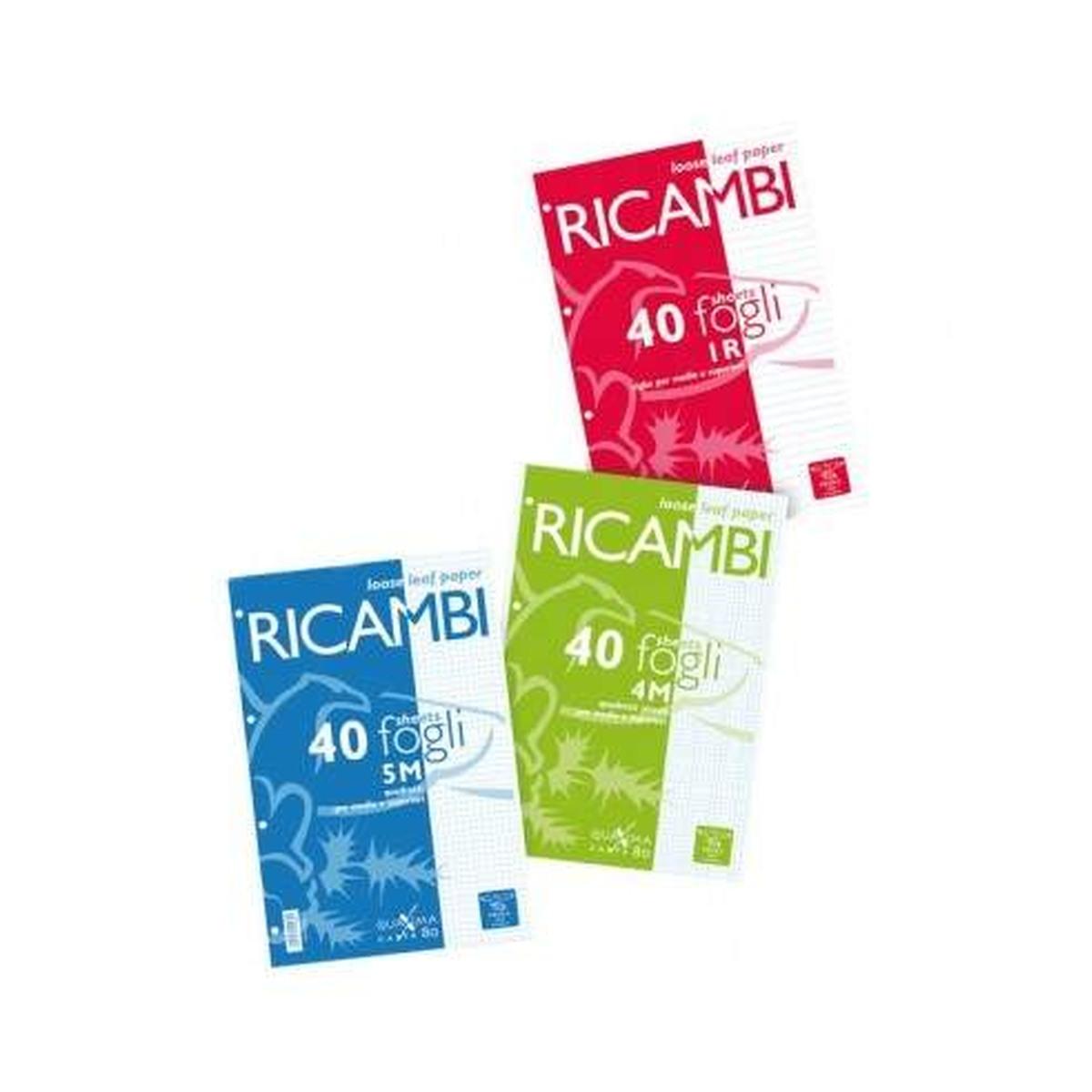Ricambi bianchi quaxima a5 ff. 40 rig5m