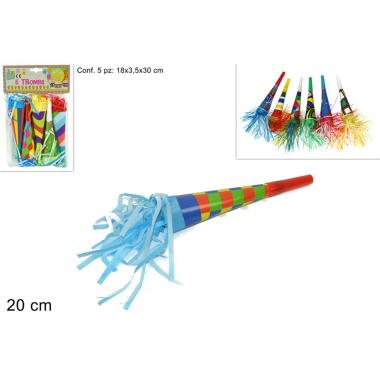 Set 5 trombe cm 20