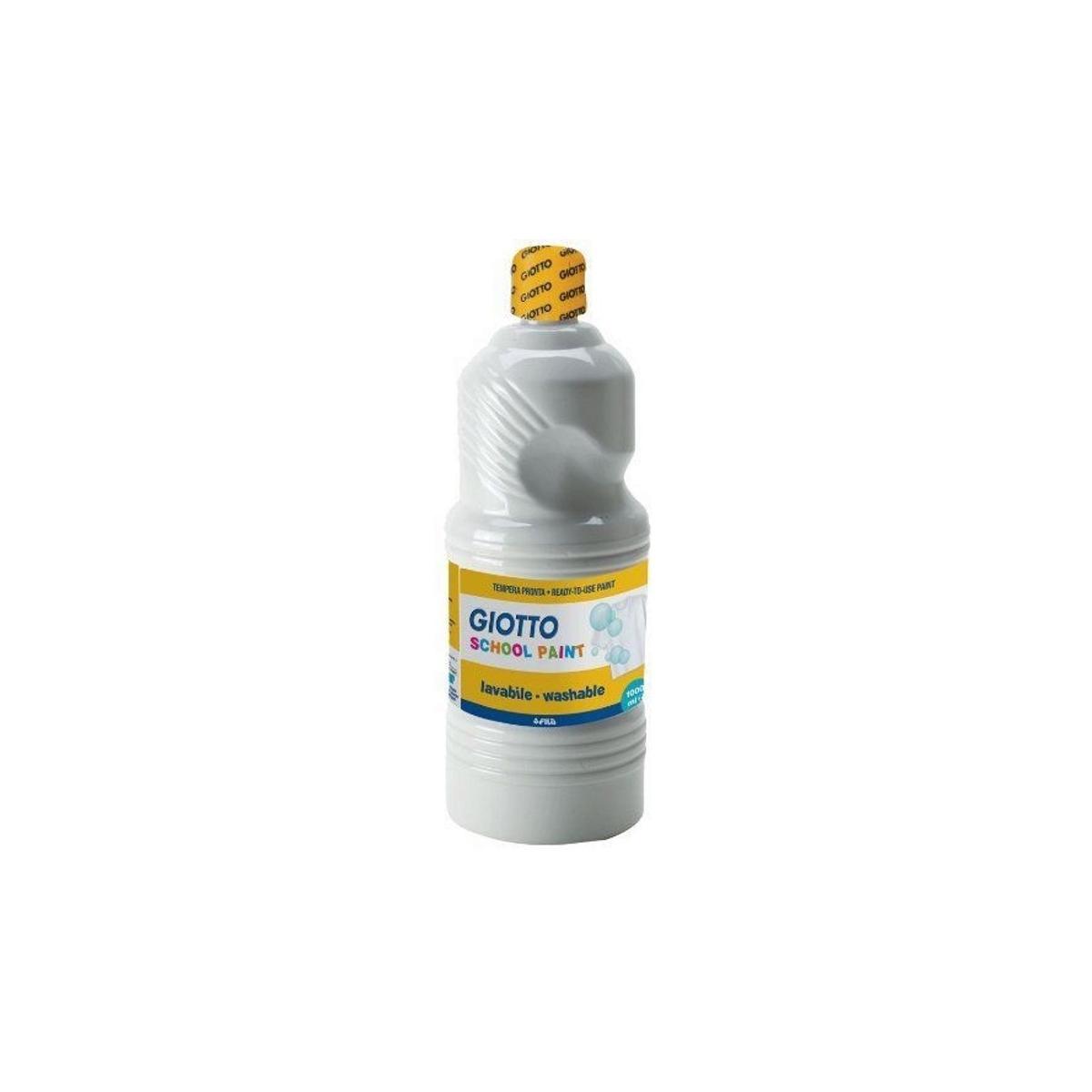 Tempera pronta school paint 1lt bianco