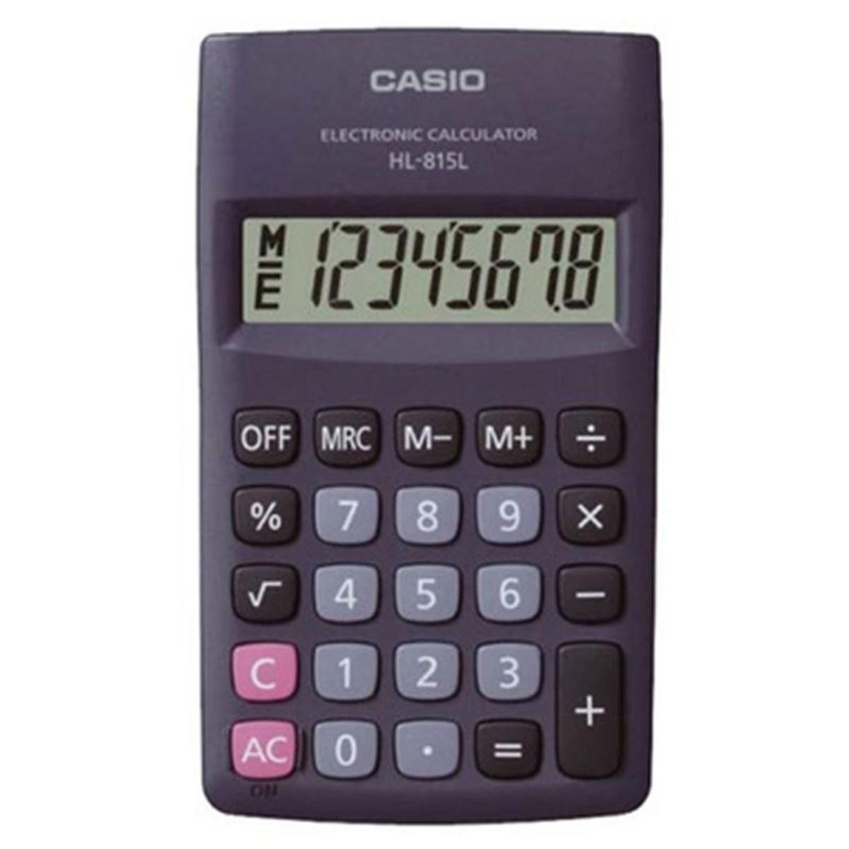 Calcolatrice tascabile 8 cifre disp.big
