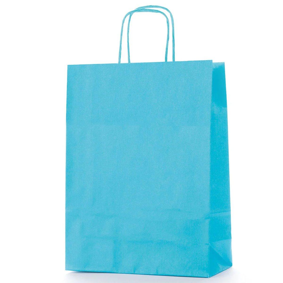 Shoppers cordino 45x15x50 azzurro