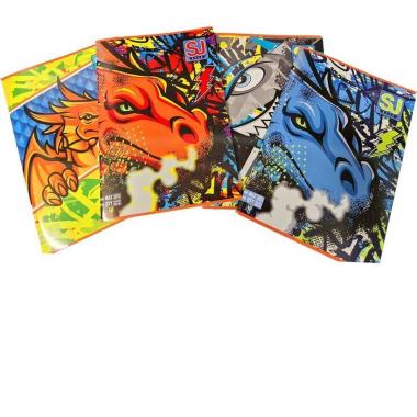 Qu.a4 maxi 96/100 # sj gang cartotecnica animali boy