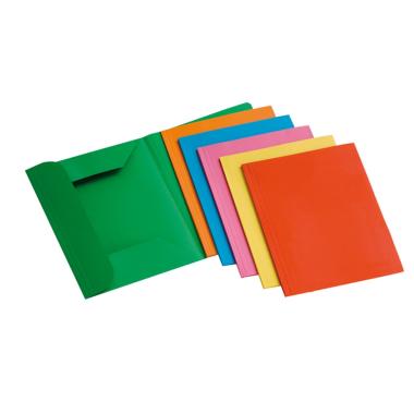 Cartellina c/lembi color 200gr cf25 azzurro