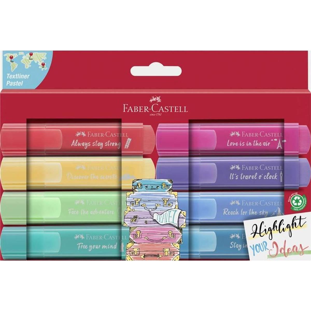 Evidenziatori textliner 46 pastel cf 8