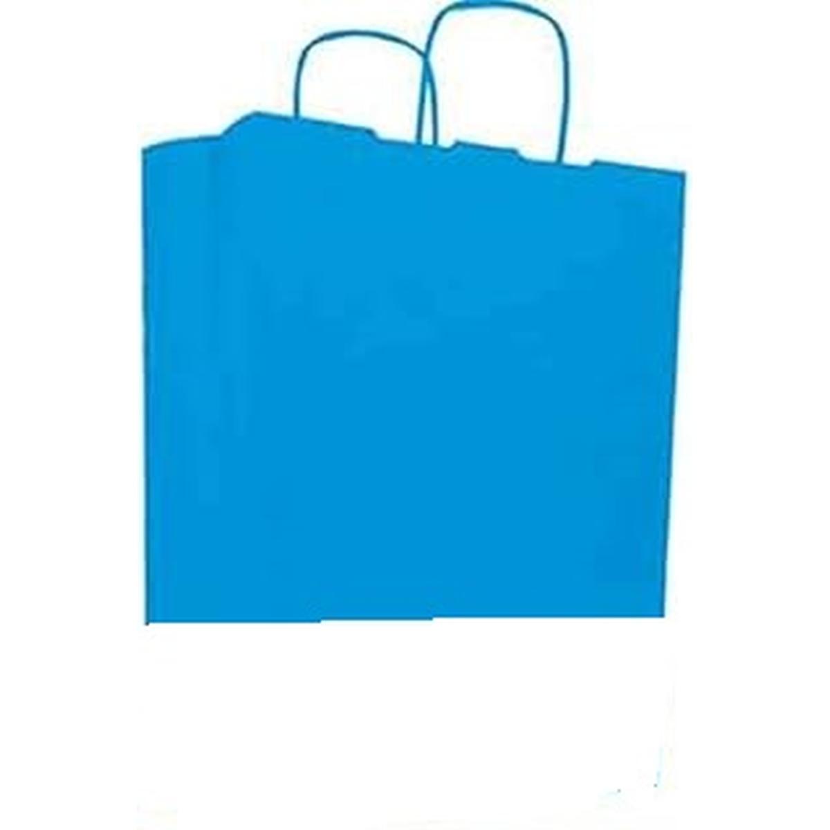 Shoppers cordino 54x14x45 azzurro