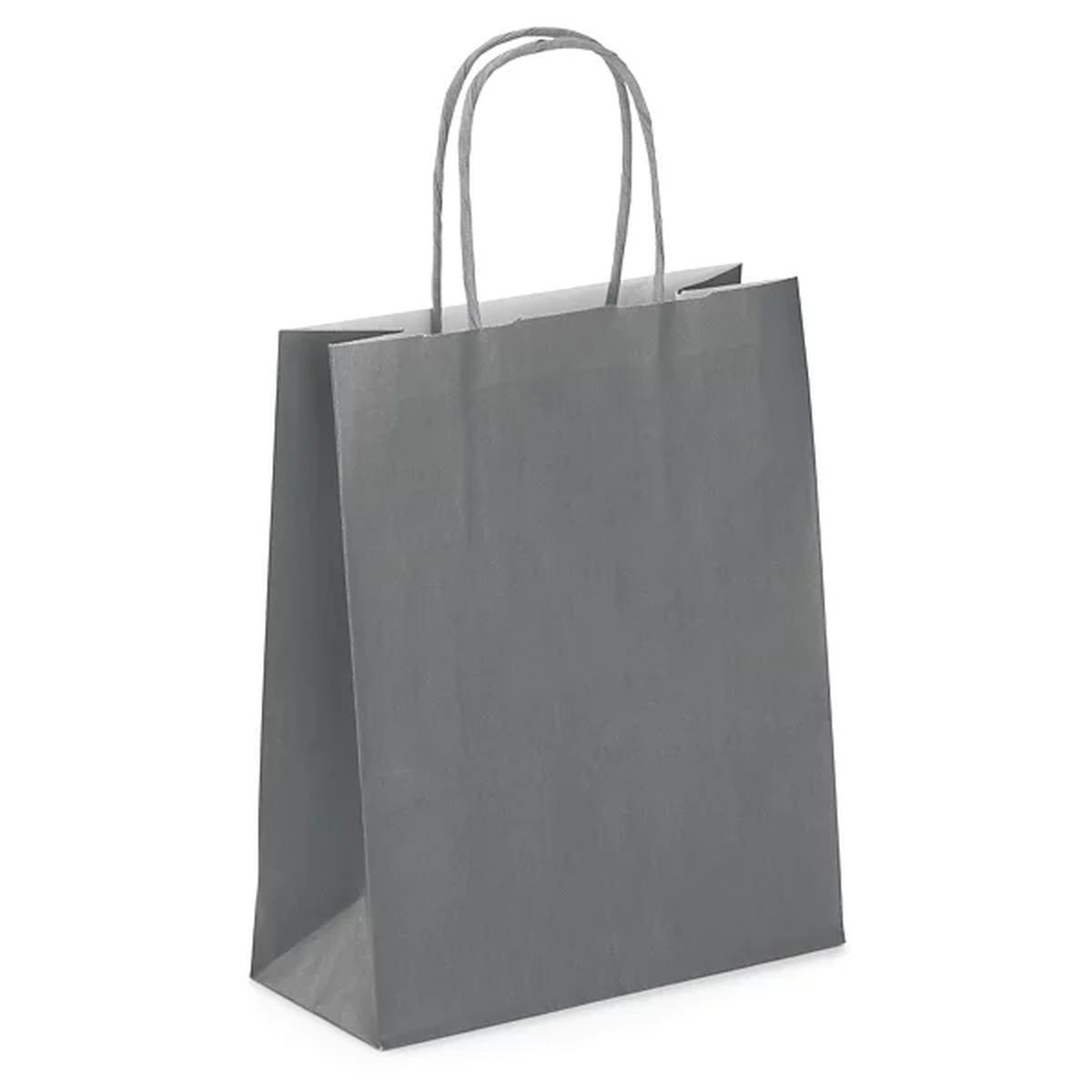 Shoppers cordino 22x10x29 grigio