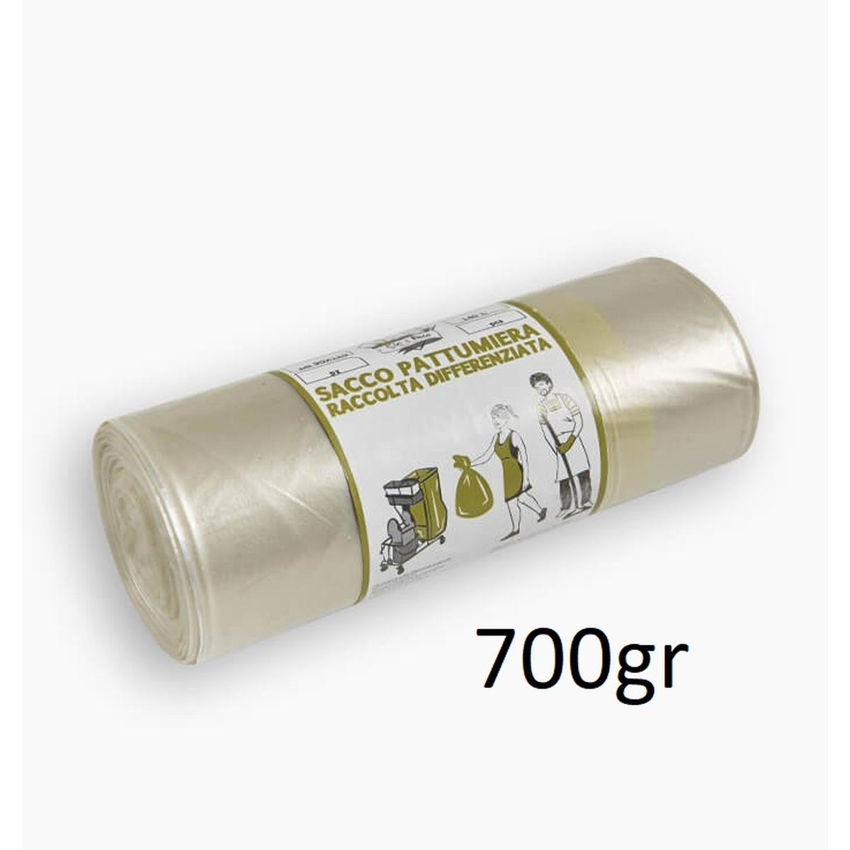 SACCO PER RIFIUTI  AMBRA 55x70 700GR