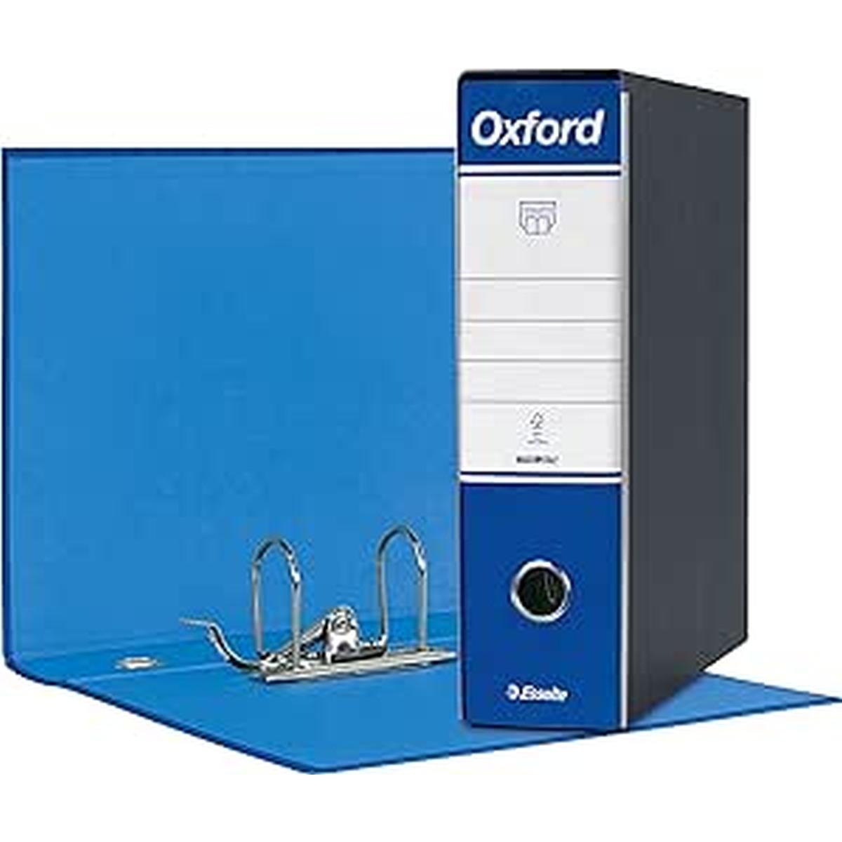 Raccoglitore prot.d.8 oxford blu