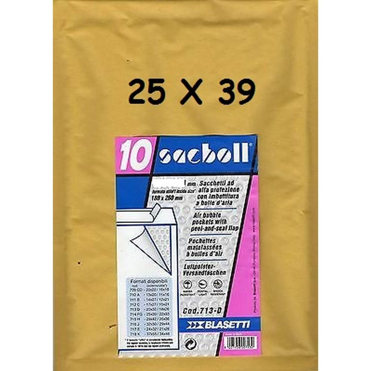 Buste imbottite  fg  f.to 25x39 23x33 cf.10pz