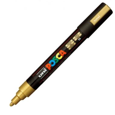 Uni posca punta media oro