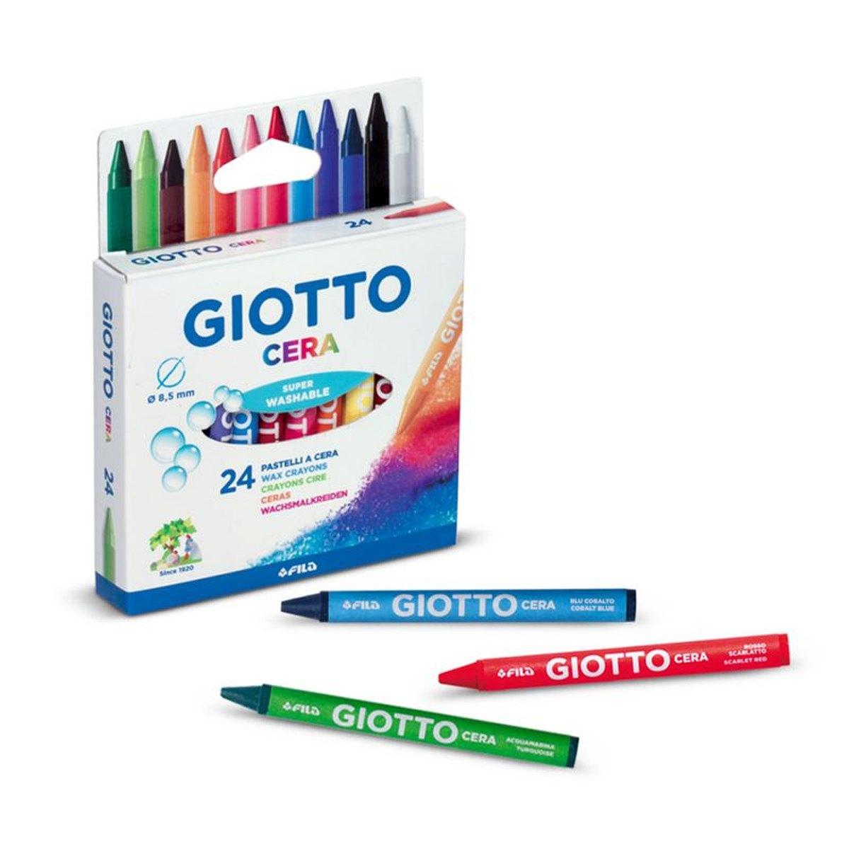 Giotto cera new astuccio 24 pz.