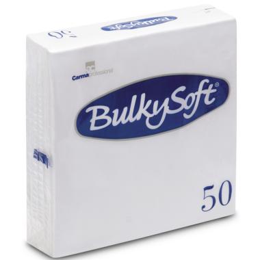 Tovaglioli 33x33 2 veli bianco bulky cf 50pz