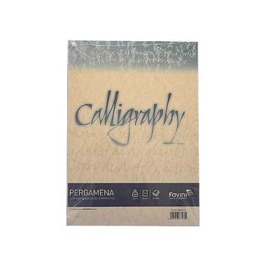 Calligraphy pergamena a4 50fg 190gr sabbia