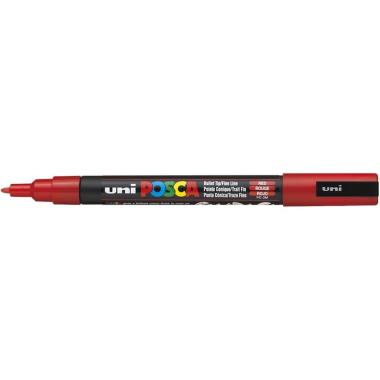 Uni posca punta fine rosso
