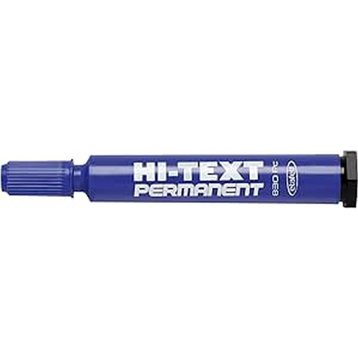Marker permanent p.scalpello sc.12 pz. blu