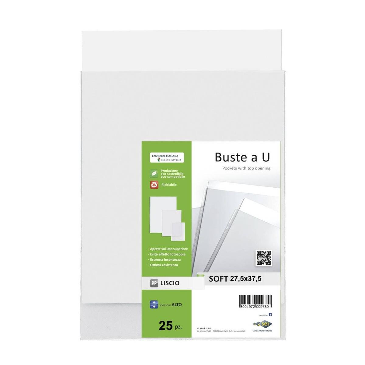 Busta aerea trasp. soft 27,5x37,5 pz.25