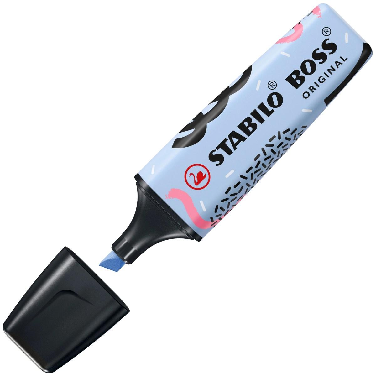 Stabilo boss by schnee pastel azzurro ghiaccio pz.10