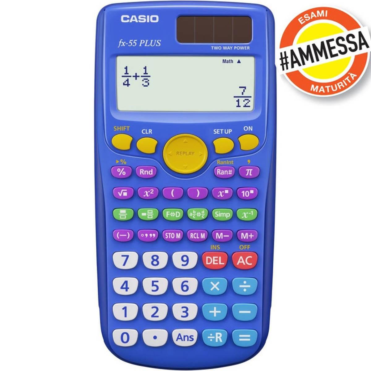 Calcolatrice scientifica fx55 plus