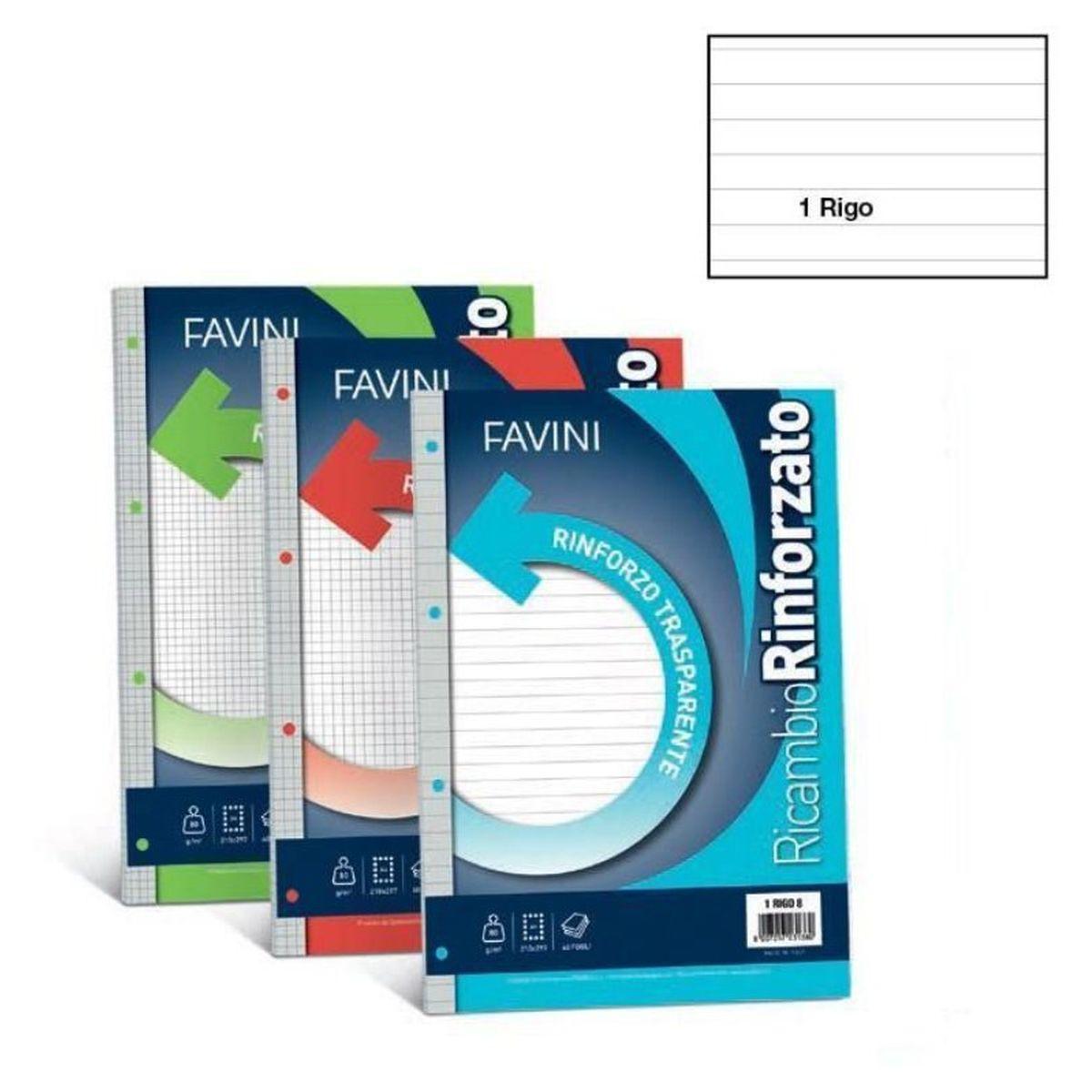 Ricambi rinforzati a4 80gr 40fg 1r