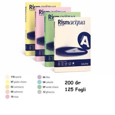 RISMACQUA:200 GIALLO CHIARO 07 A4  Fg. 125