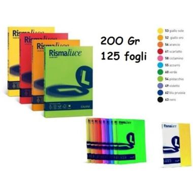 Rismaluce:200 gr giallo oro 52   a4 f125