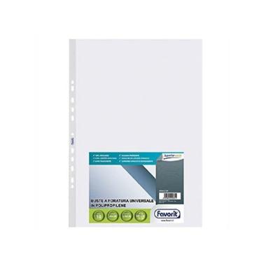 Buste trasp. forate a3 30x42 cf10