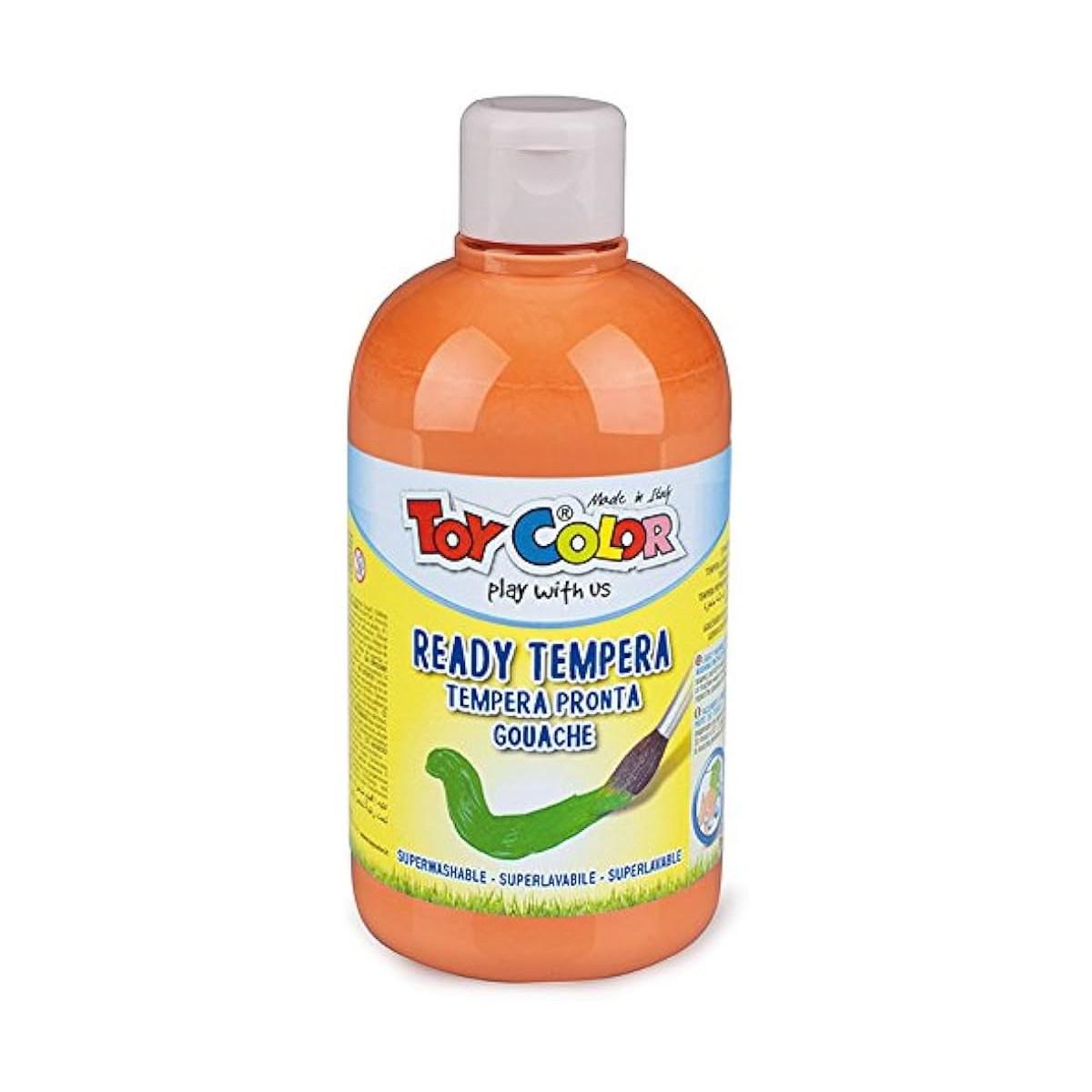 Tempera pronta 500ml arancione