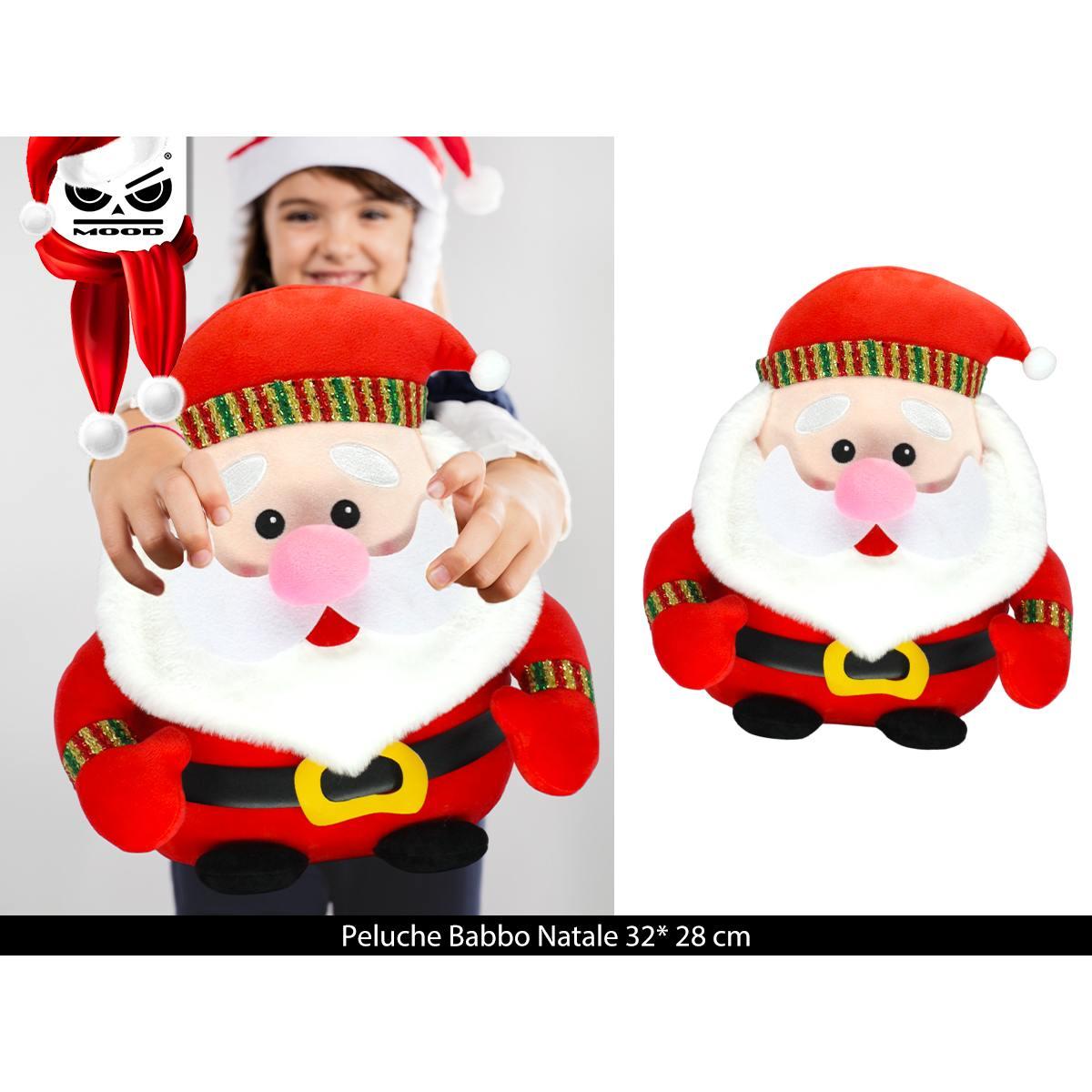Peluche babbo natale,