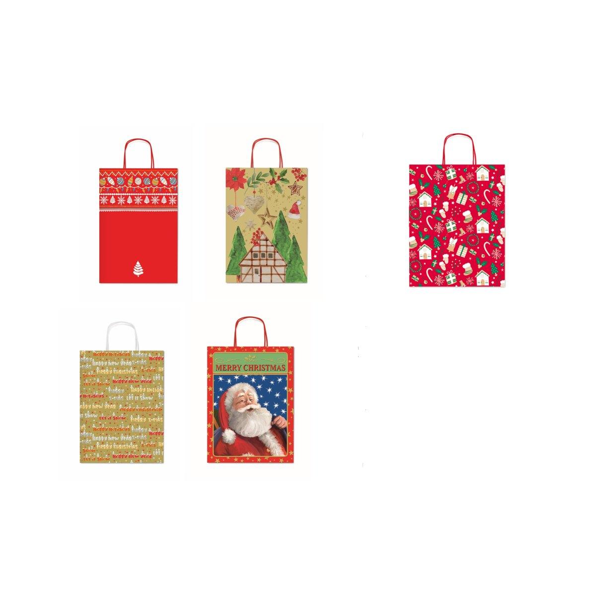 Shopper cordoncino 26x12x34 ass fantasia nat cf25