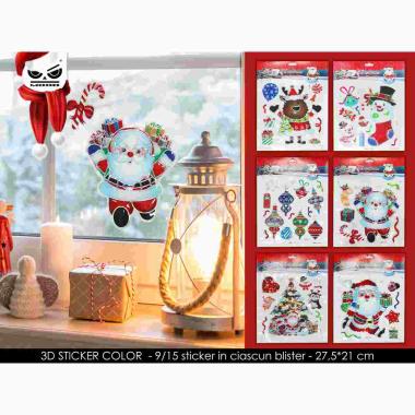 Sticker color 3d