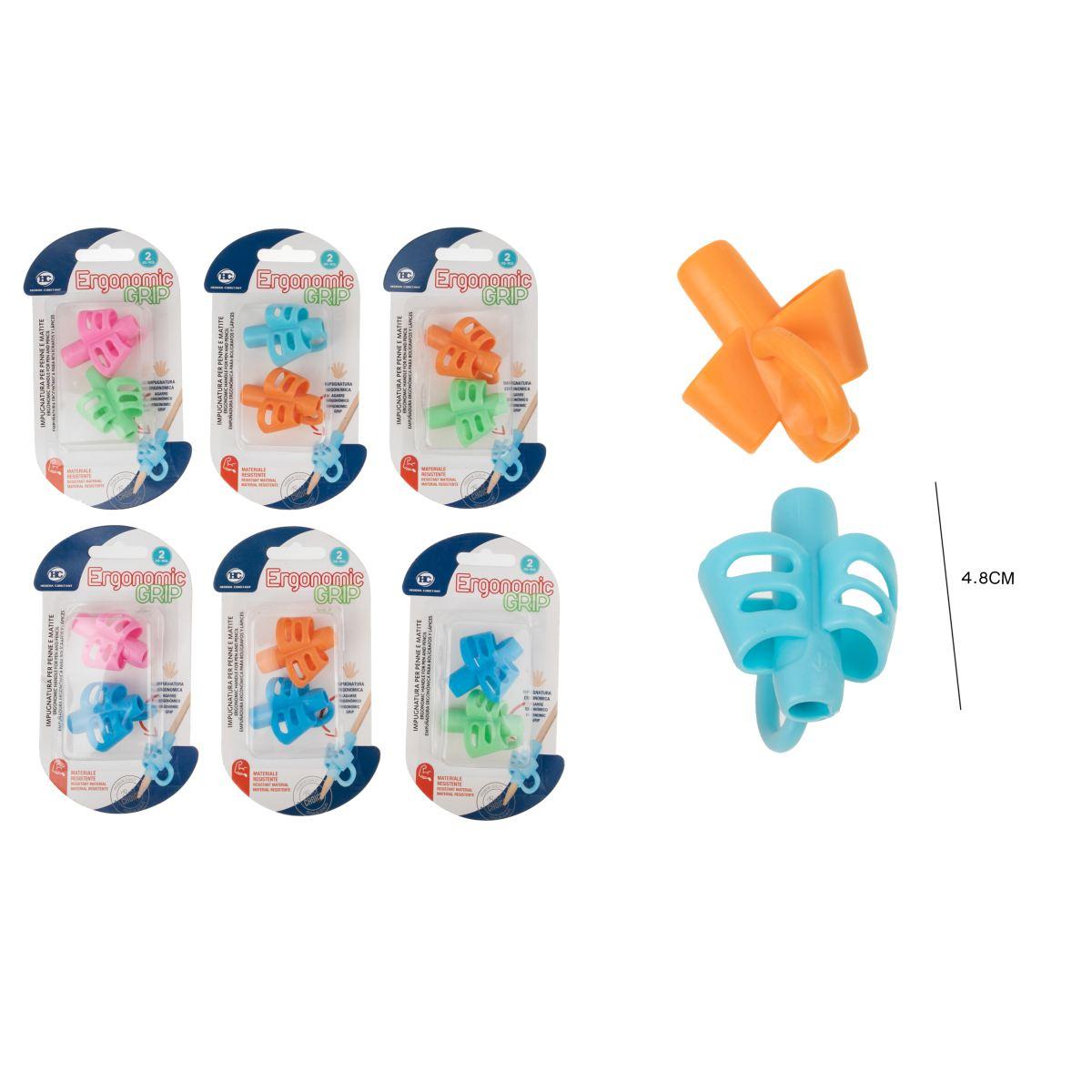 Blister 2 impugnature ergonomic grip per correzione ass