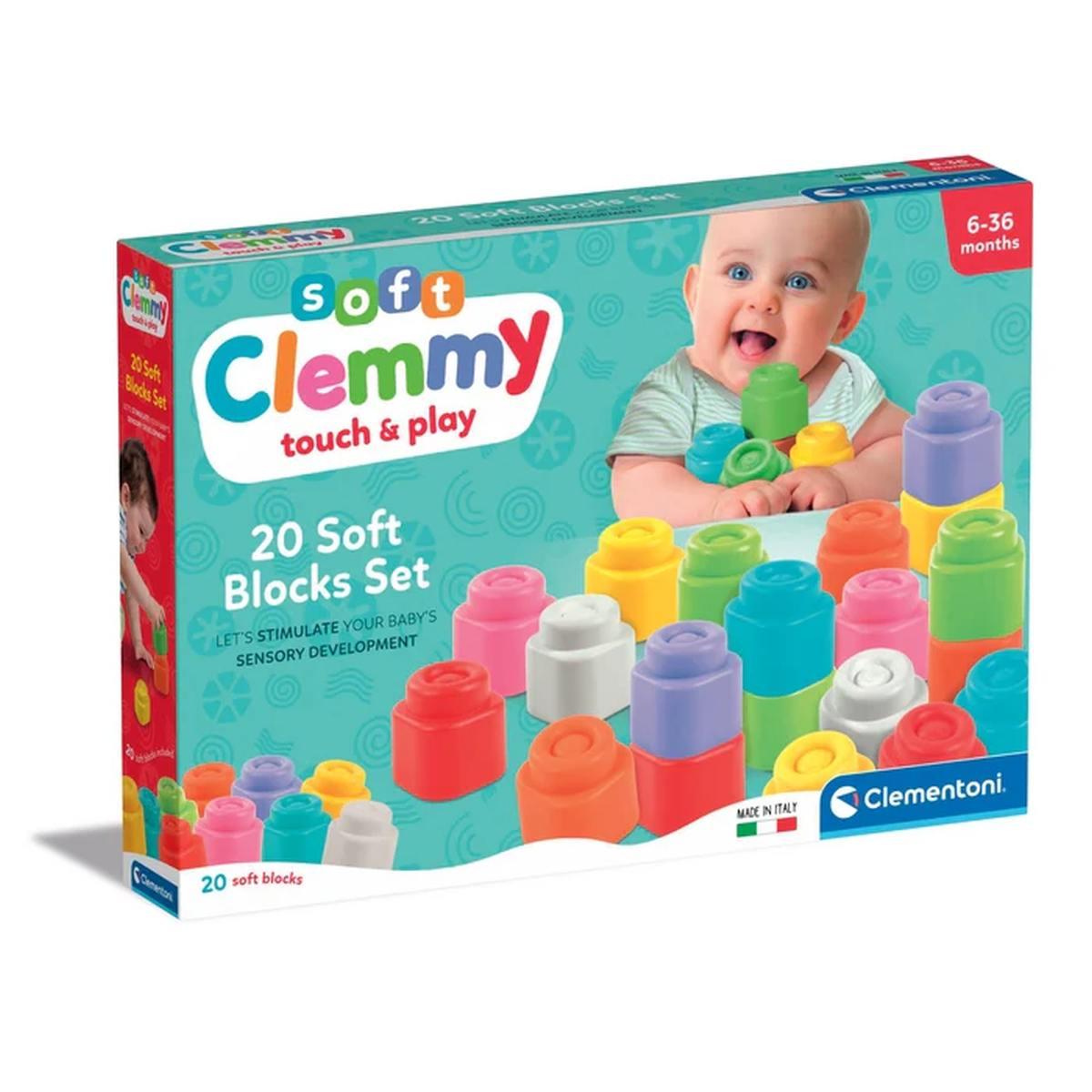 Soft clemmy - confezione 20 mattoncini