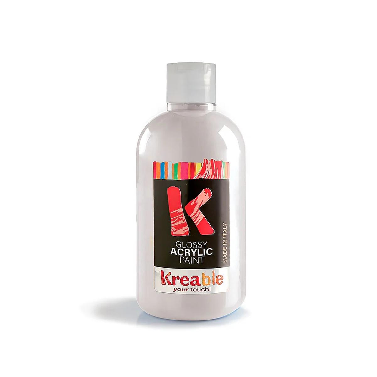 Tempera  acrilico 500ml bianco