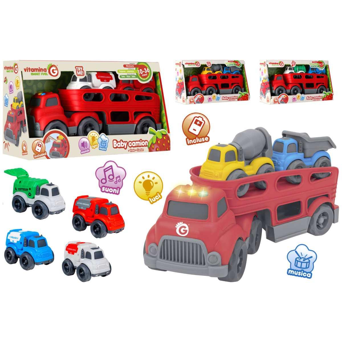 Camion bisarca b/o c/suoni/luci try me 3 a
