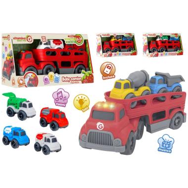 Camion bisarca b/o c/suoni/luci try me 3 a