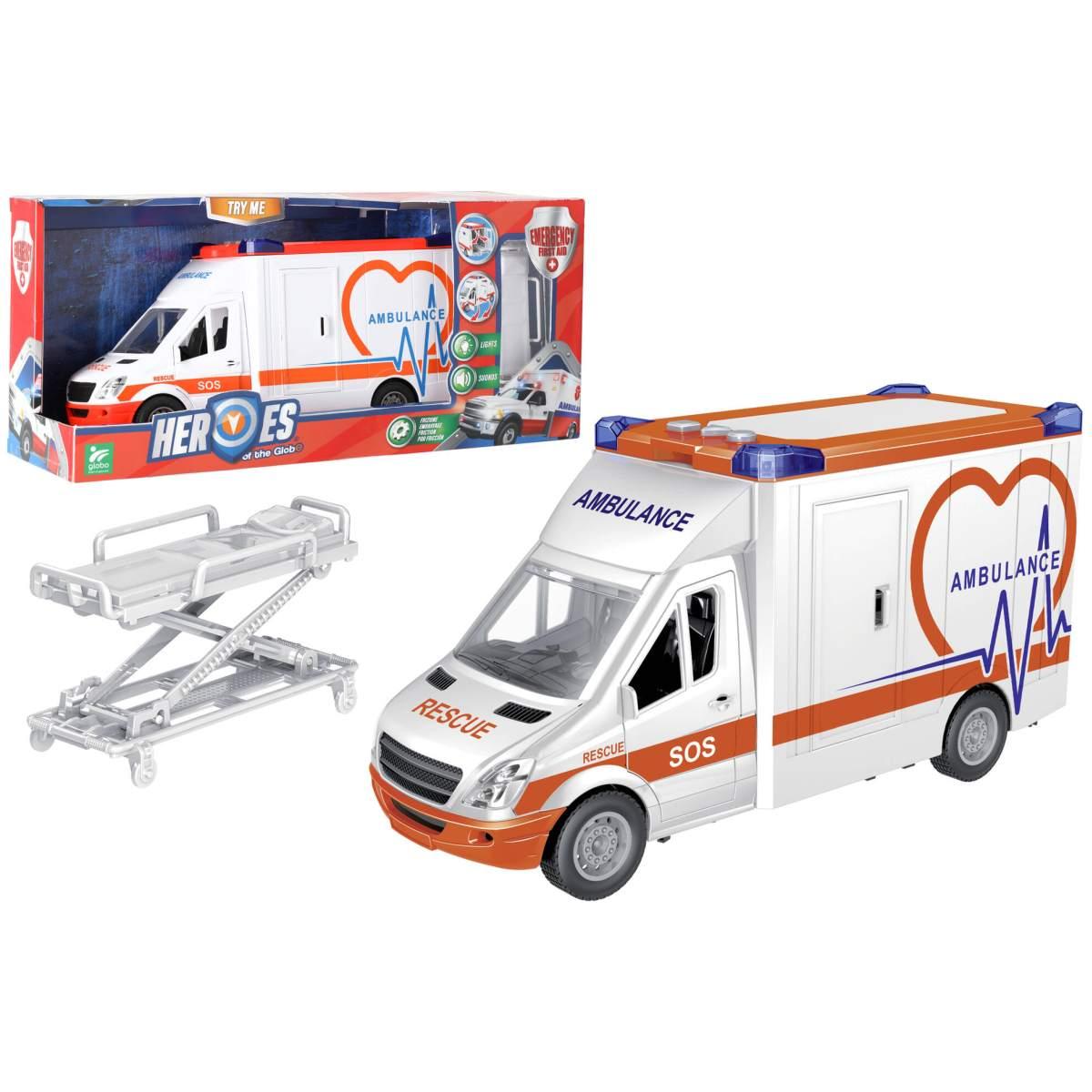 Ambulanza frizione b/o try me c/carrello