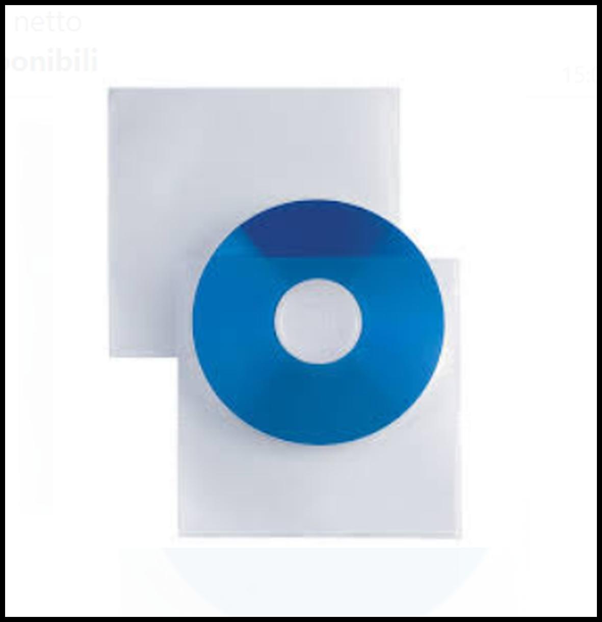 Buste trasp. per cd insert pz.500