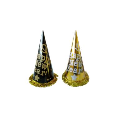 Cappello cono happy new year