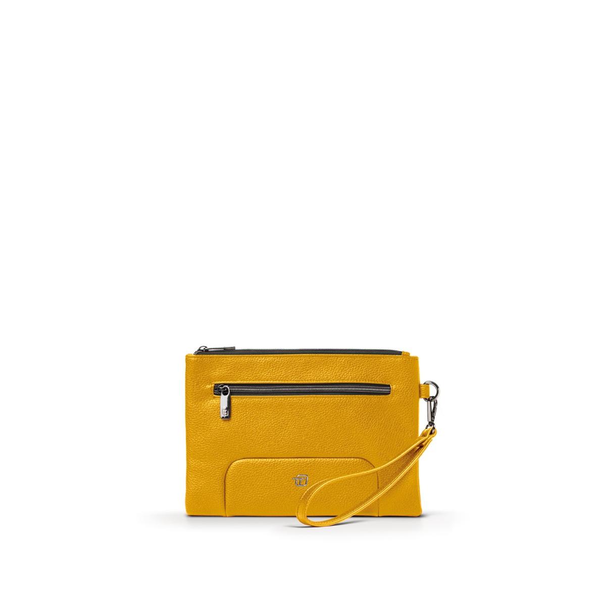 Zaino gate paint in ecopelle + pochette gate giallo