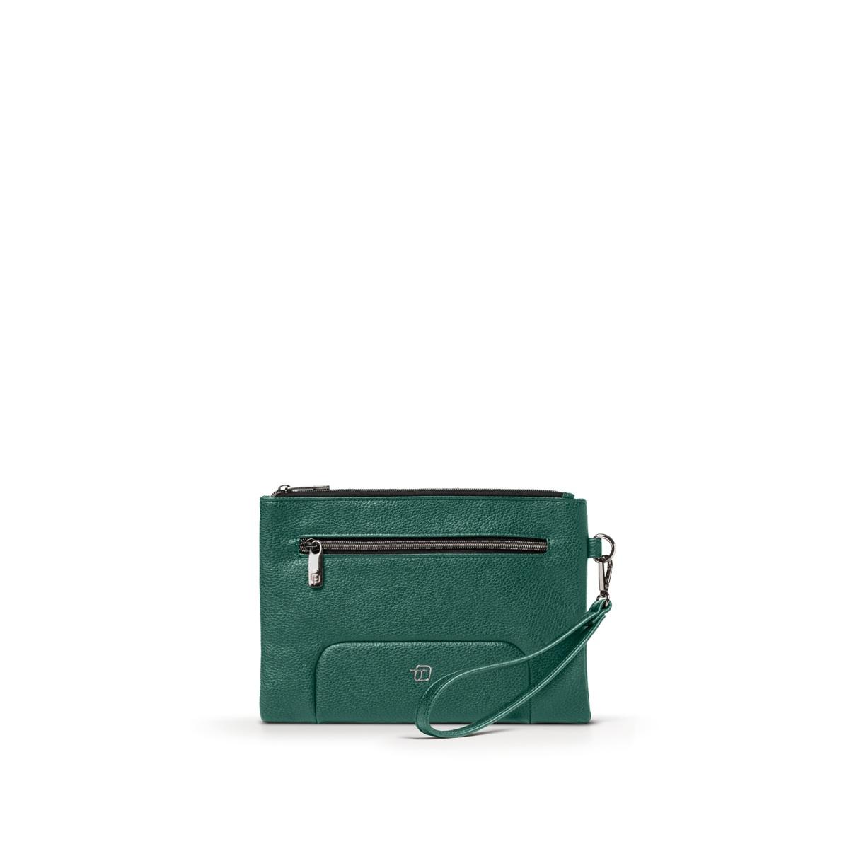 Zaino gate paint in ecopelle + pochette gate verde