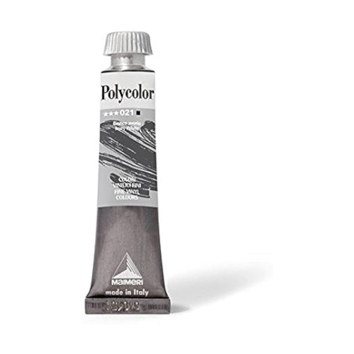Tubetto polycolor 20ml blu terra di siena bruciata
