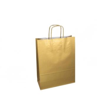 Shoppers cordino 22x10x29 oro