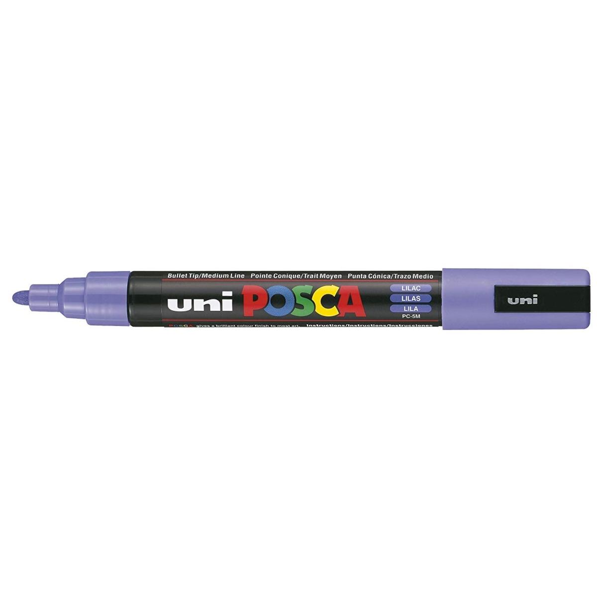 Uni posca punta media lilla
