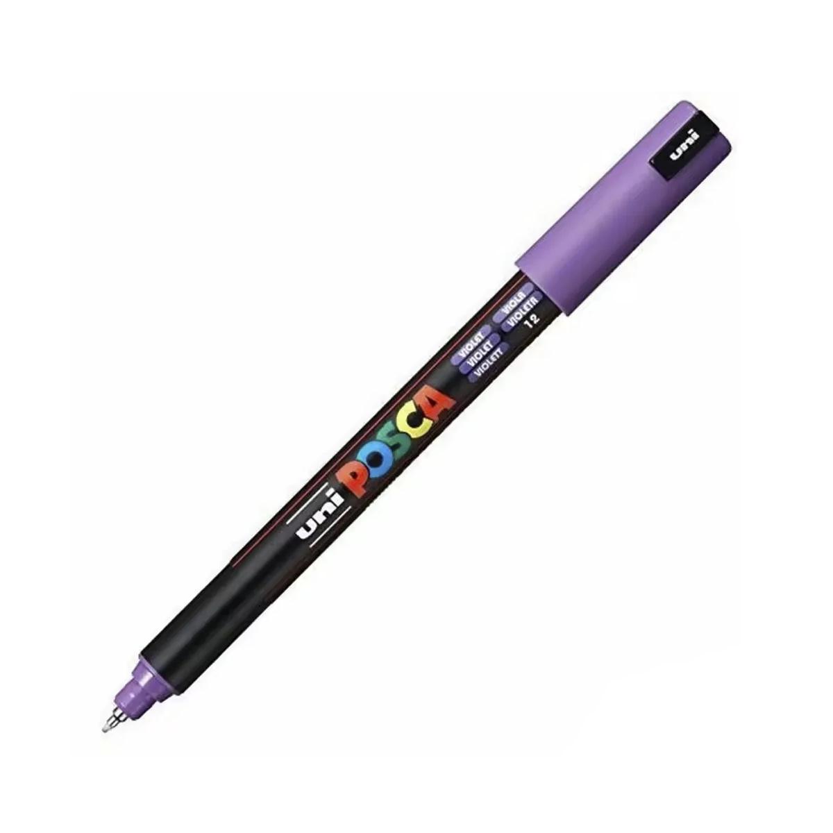Uni posca punta fine viola