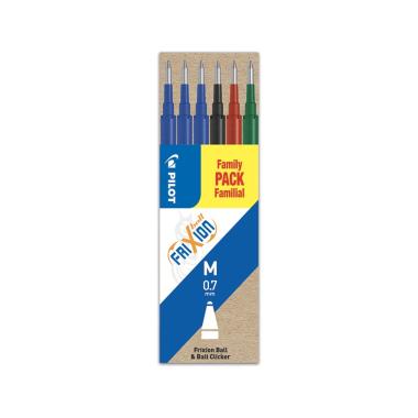 Set 6 refill frixion family pack 0.7 rosso